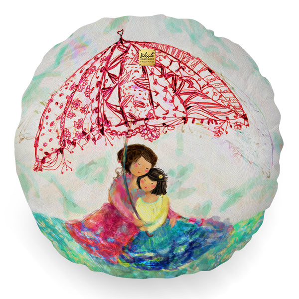Bibsisita Pillow Round with Filler - Mumbrella
