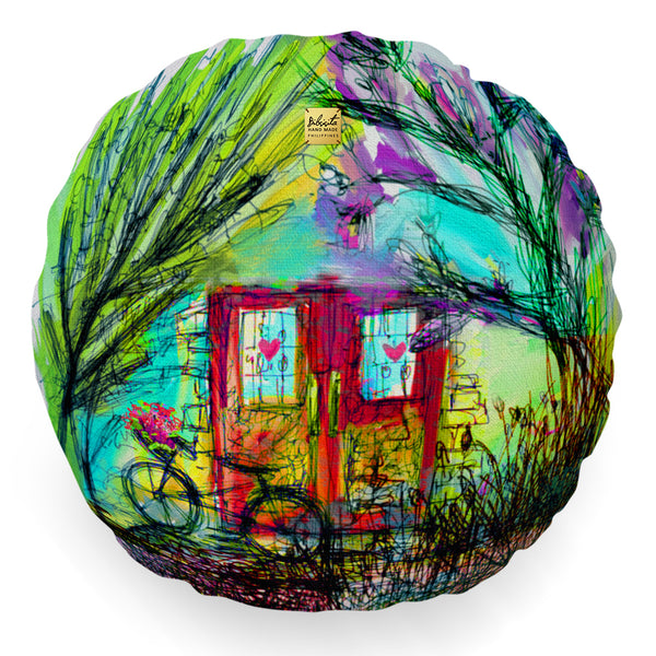Bibsisita Pillow Round with Filler - Surprise