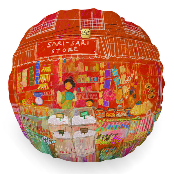 Bibsisita Pillow Round with Filler - Sari-Sari