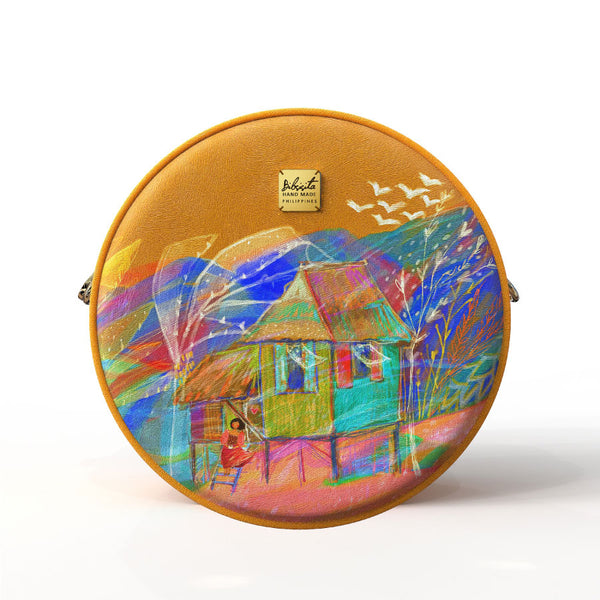 Bibsisita Round Bag Shoulder Bag - Unwinding