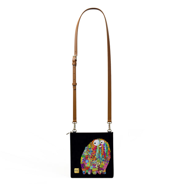 Bibsisita Sling Bag Shoulder Bag - Dotted Monster