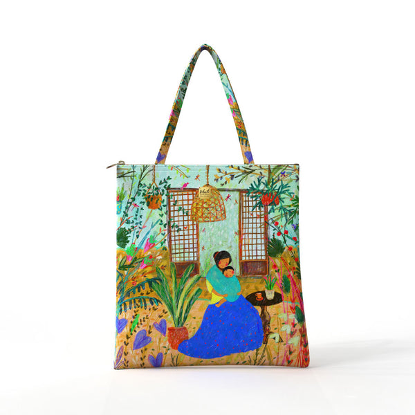 Bibsisita Tote Bag Velvet- Tahanan