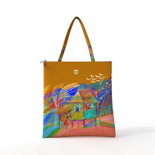 Bibsisita Tote Bag Velvet- Unwinding