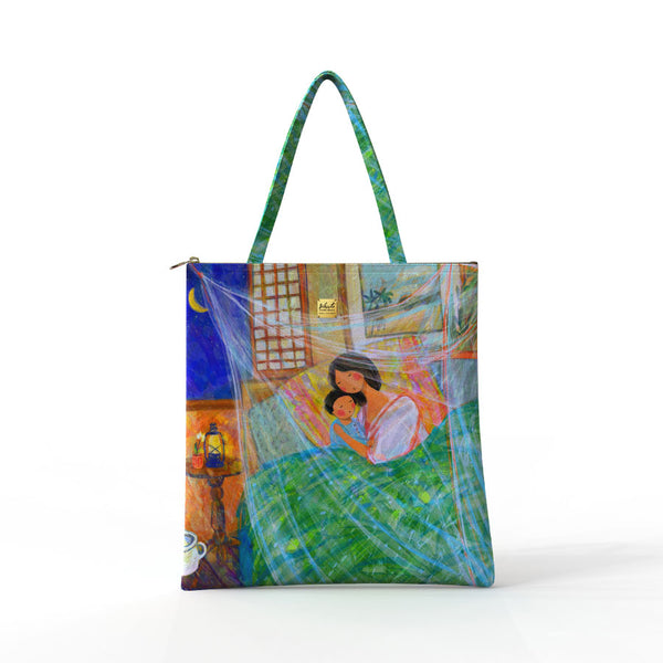 Bibsisita Tote Bag Velvet- Yakap