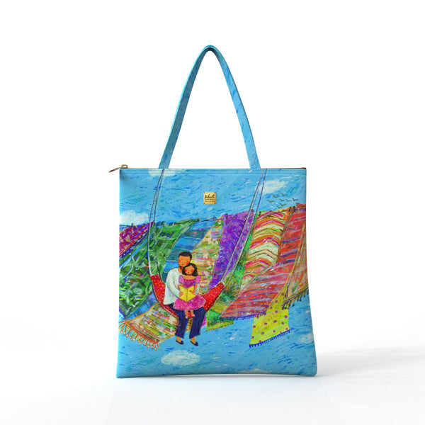 Bibsisita Tote Bag Velvet- A Father's Song