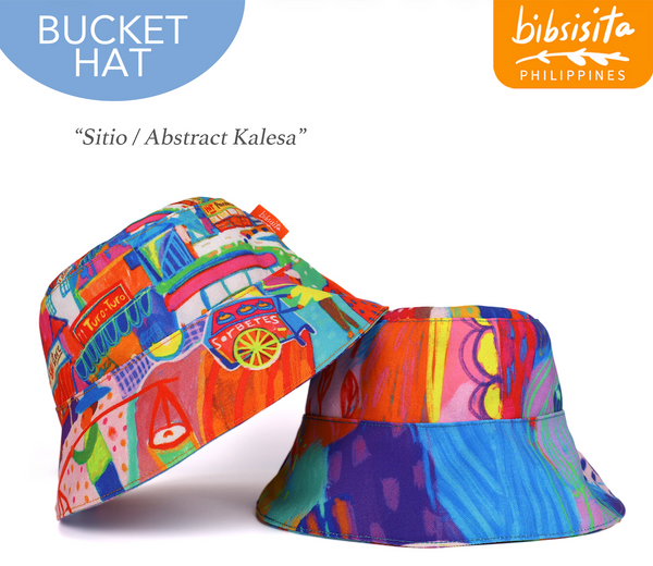Bibsisita Bucket hat - Sitio-Kalesa Abstract