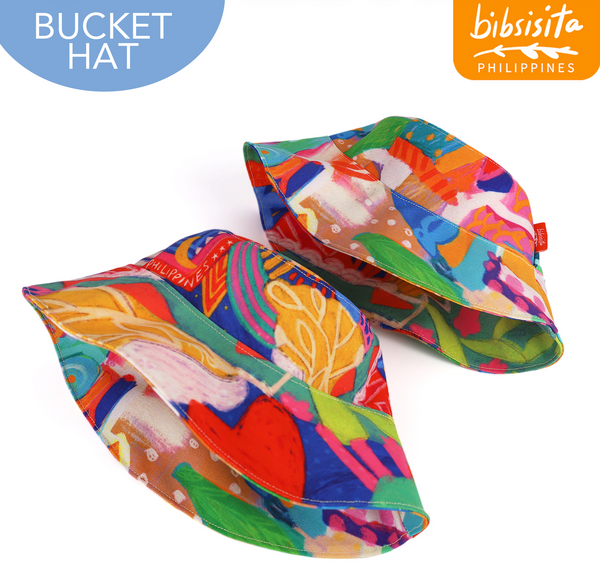 Bibsisita Bucket hat - Jeepney Abstract-Alive