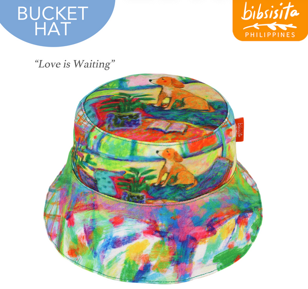 Bibsisita Bucket hat - Love is Waiting-Piko