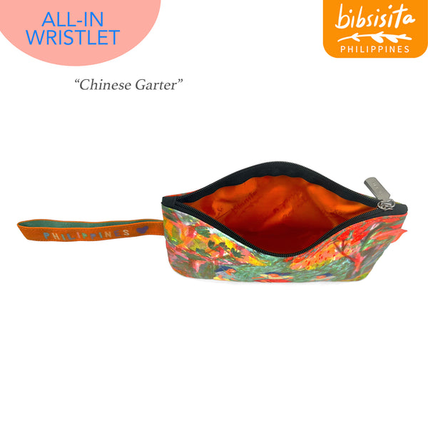Bibsisita All-In Wristlet - Chinese Garter