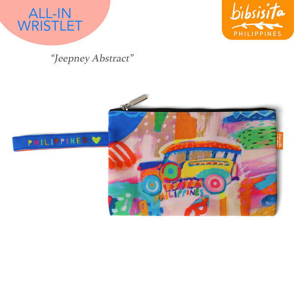 Bibsisita All-In Wristlet - Jeepney Abstract