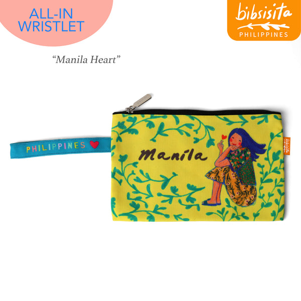 Bibsisita All-In Wristlet - Manila Heart