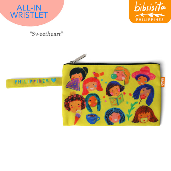 Bibsisita All-In Wristlet - Sweethearts