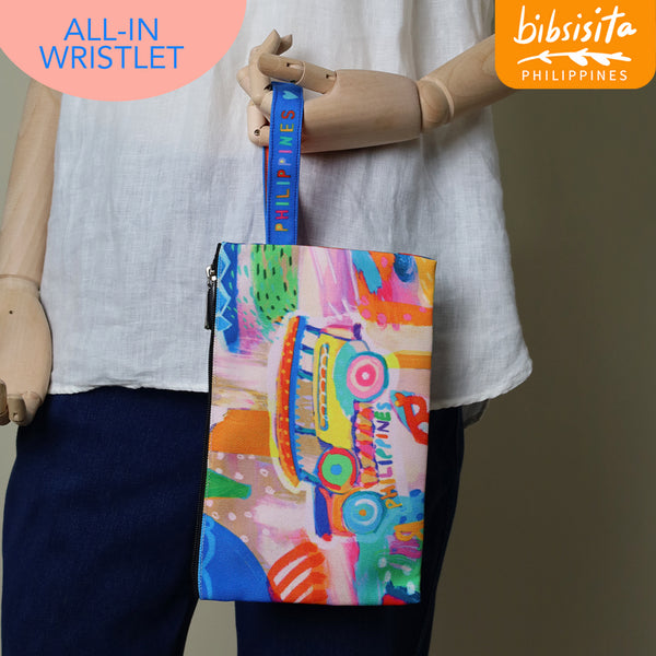 Bibsisita All-In Wristlet - Jeepney Abstract