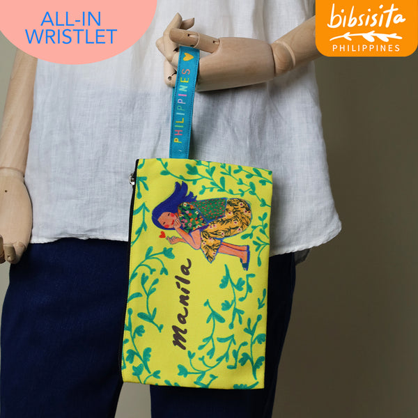 Bibsisita All-In Wristlet - Manila Heart