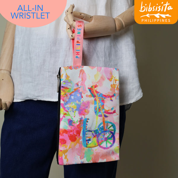 Bibsisita All-In Wristlet - Pastel Kalesa