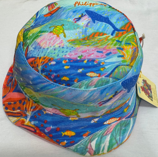Bibsisita Bucket Hat - Dagat/Bukid