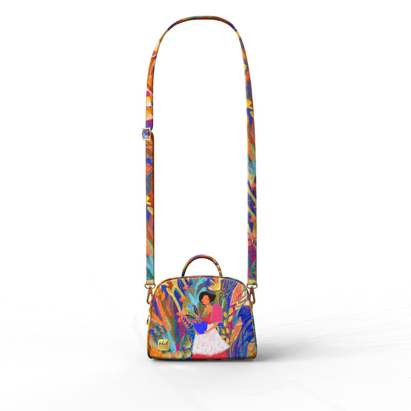 Bibsisita Handbag with strap - Happiness