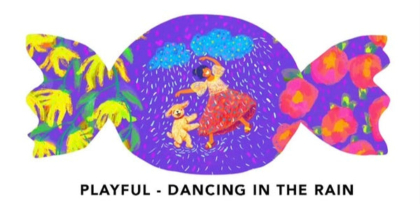 Candy Pouch Playful - Dancing in the Rain