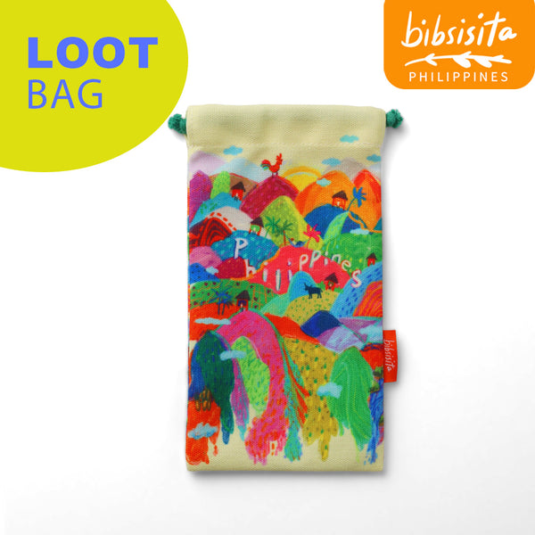 Bibsisita CANVAS LOOT BAG- BUKID