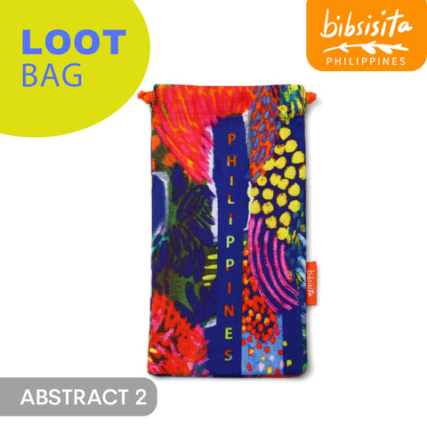 Bibsisita CANVAS LOOT BAG- ABSTRACT 5