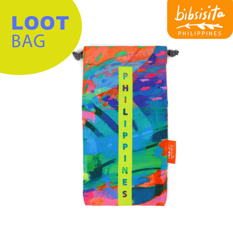 Bibsisita CANVAS LOOT BAG- ABSTRACT 2