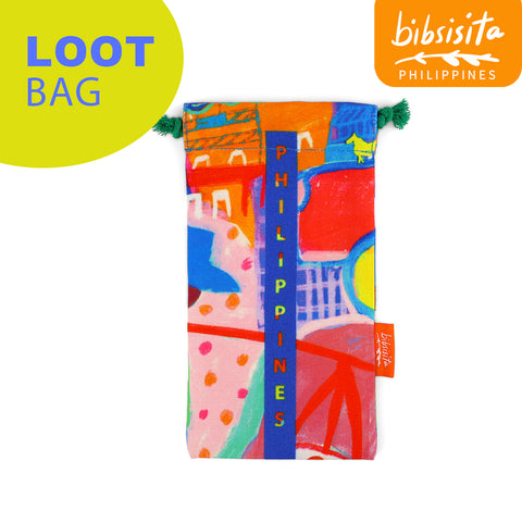 Bibsisita CANVAS LOOT BAG- ABSTRACT 4