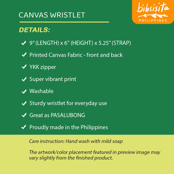 Bibsisita All-In Wristlet - Chinese Garter