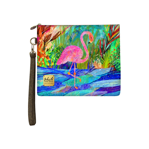 Bibsisita Wristlet - Flamingo