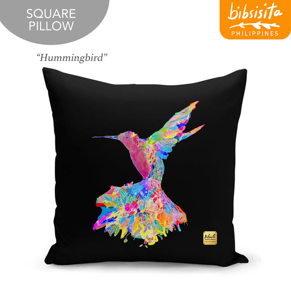 Bibsisita Pillow Case Square 20x20 - Hummingbird