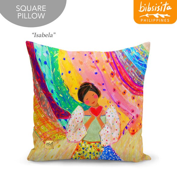 Bibsisita Pillow Case Square 20x20 - Isabela