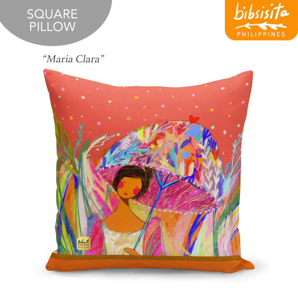 Bibsisita Pillow Case Square 20x20 - Maria Clara