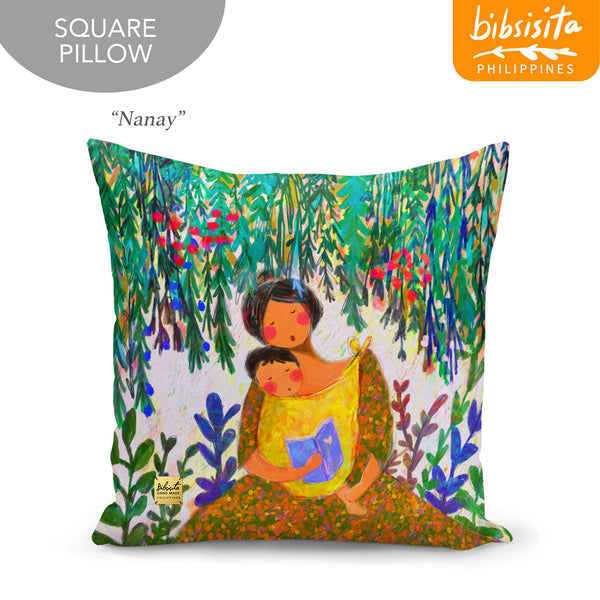 Bibsisita Pillow Case Square 20x20 - Nanay