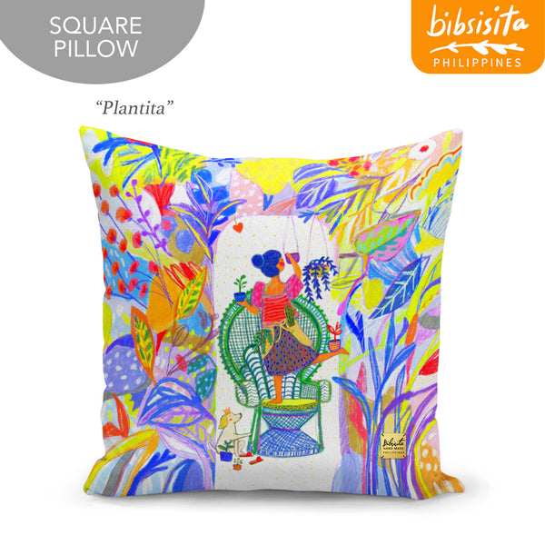 Bibsisita Pillow Case Square 20x20 - Plantita