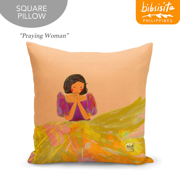 Bibsisita Pillow Case Square 20x20 - Praying Woman