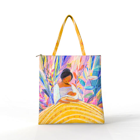 Bibsisita Tote Bag Velvet - A Mother's Love