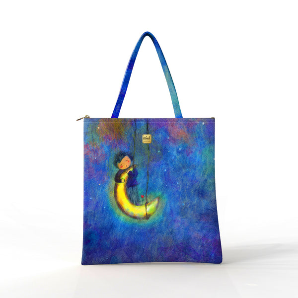 Bibsisita Tote Bag Velvet- Faraway