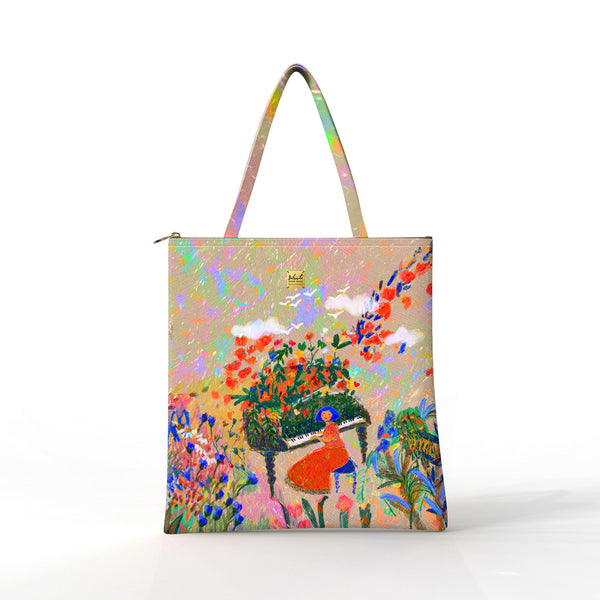 Bibsisita Tote Bag Velvet- Gift of Music