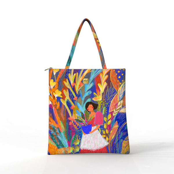 Bibsisita Tote Bag Velvet- Happiness