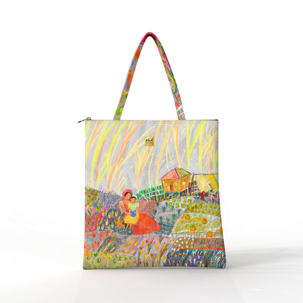 Bibsisita Tote Bag Velvet- Happy Morning
