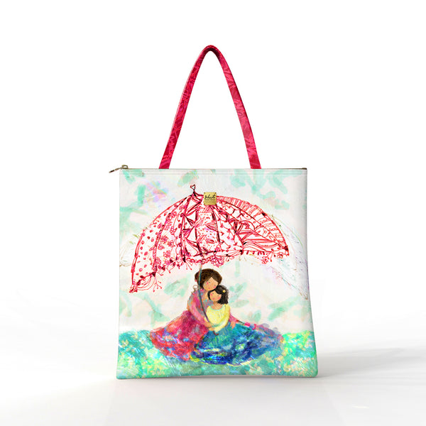 Bibsisita Tote Bag Velvet- Mumbrella