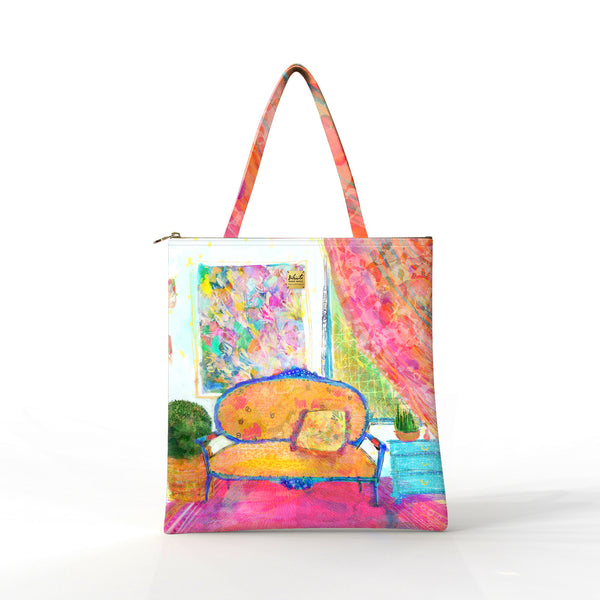 Bibsisita Tote Bag Velvet -Sofa