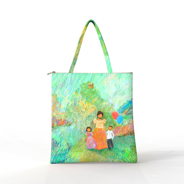 Bibsisita Tote Bag Velvet- Sunday Walk