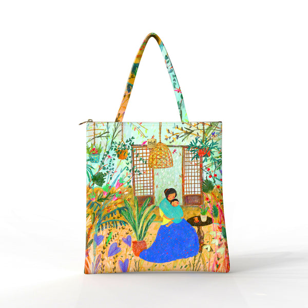 Bibsisita Tote Bag Velvet- Tahanan