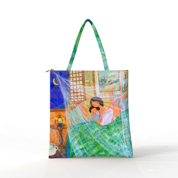 Bibsisita Tote Bag Velvet- Yakap