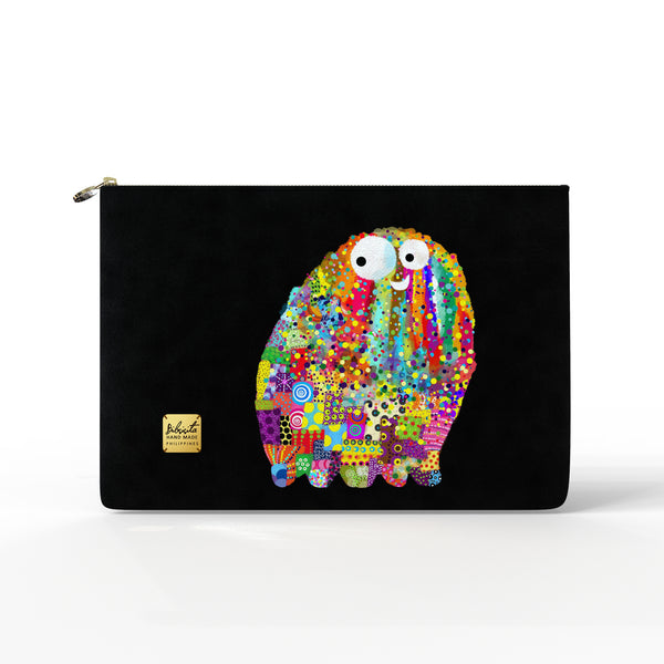 Bibsisita Clutch Bag- Dotted Monster