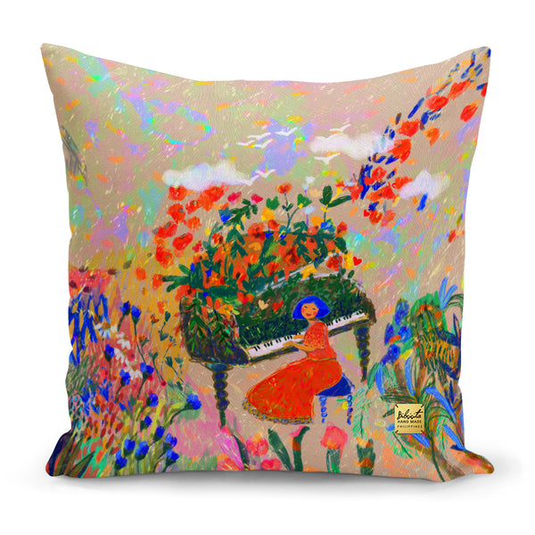 Bibsisita Pillow Case Square 20x20 - Gift of Music