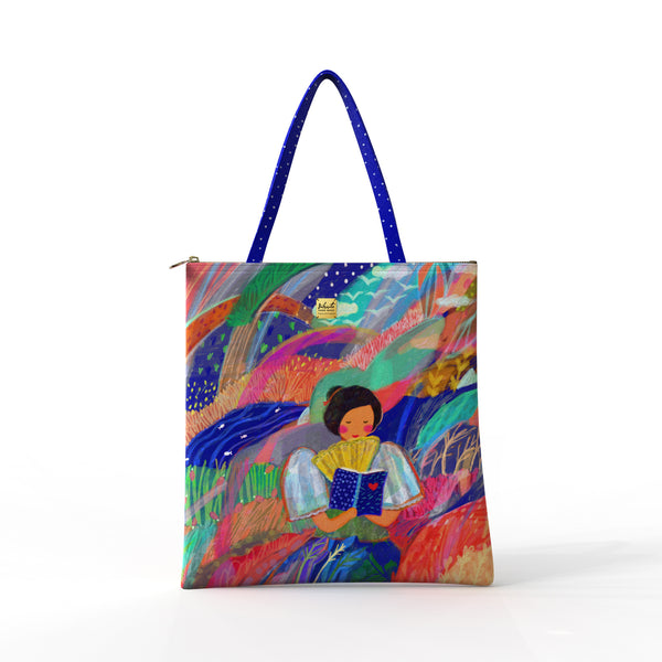 Bibsisita Tote Bag Velvet- Time Well Spent