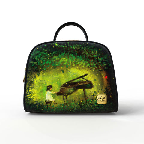 Bibsisita Hand Bag Shoulder Bag - Magical Piano